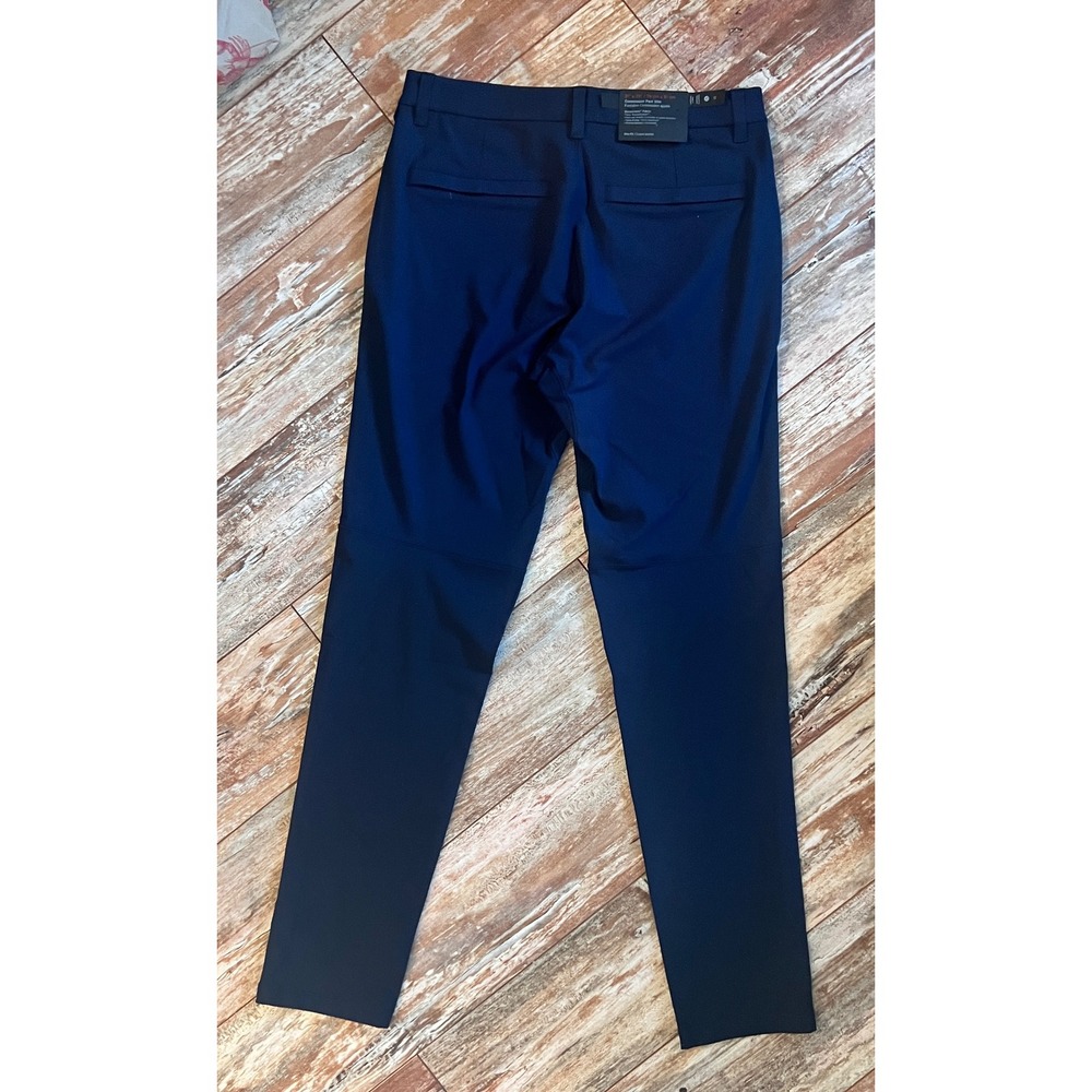 Lululemon Commission Pant Slim 31x32 True Navy Warpstreme ABC Mens NWT - Picture 2 of 8